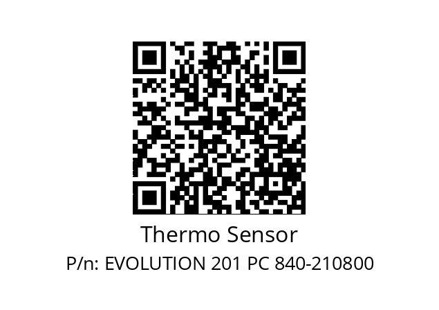   Thermo Sensor EVOLUTION 201 PC 840-210800