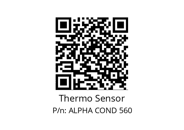   Thermo Sensor ALPHA COND 560