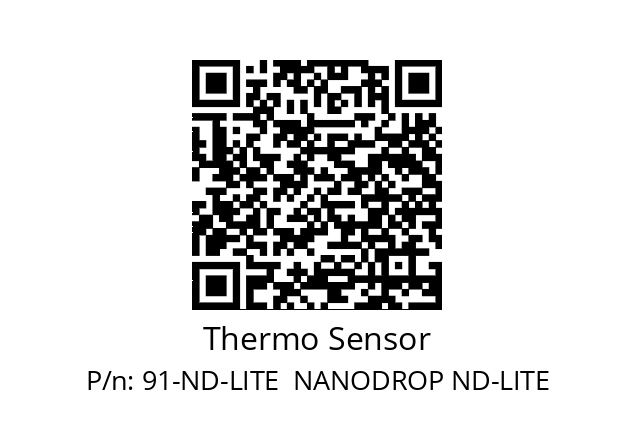   Thermo Sensor 91-ND-LITE  NANODROP ND-LITE