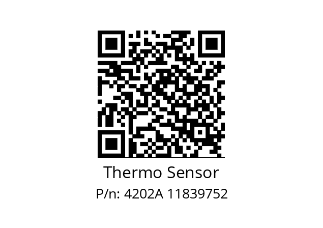   Thermo Sensor 4202A 11839752