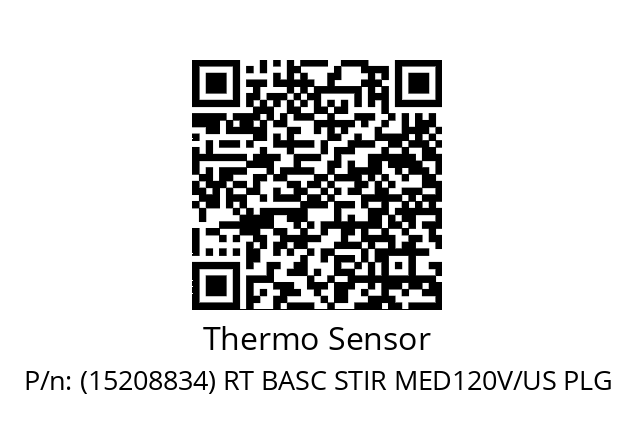   Thermo Sensor (15208834) RT BASC STIR MED120V/US PLG