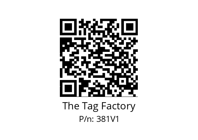   The Tag Factory 381V1