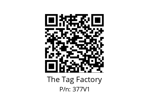   The Tag Factory 377V1