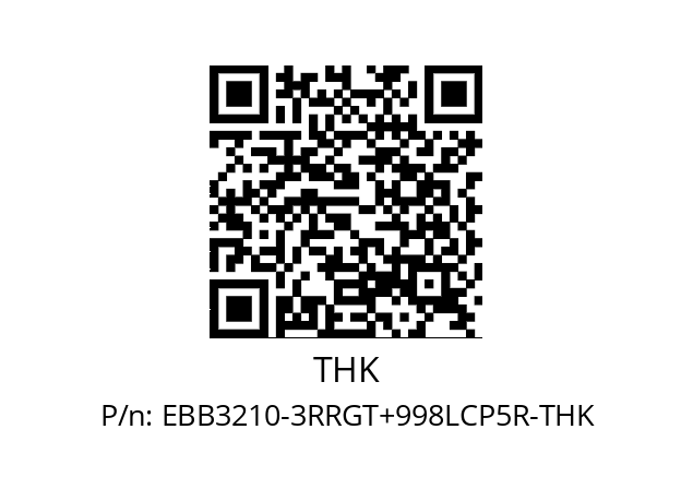   THK EBB3210-3RRGT+998LCP5R-THK