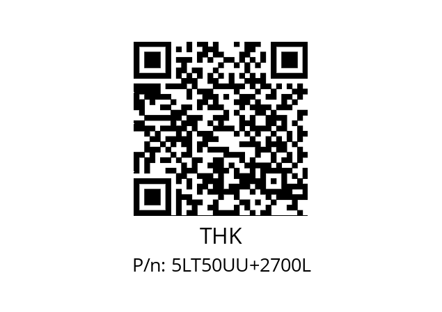   THK 5LT50UU+2700L