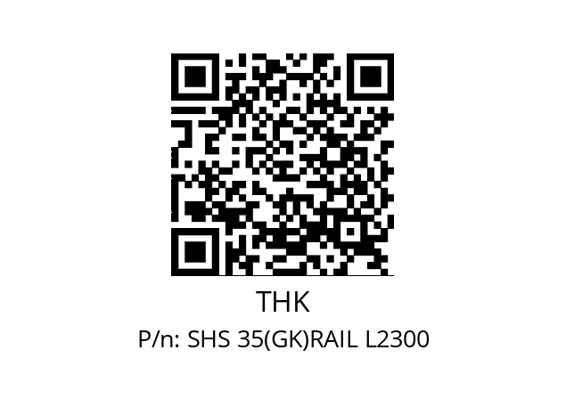   THK SHS 35(GK)RAIL L2300