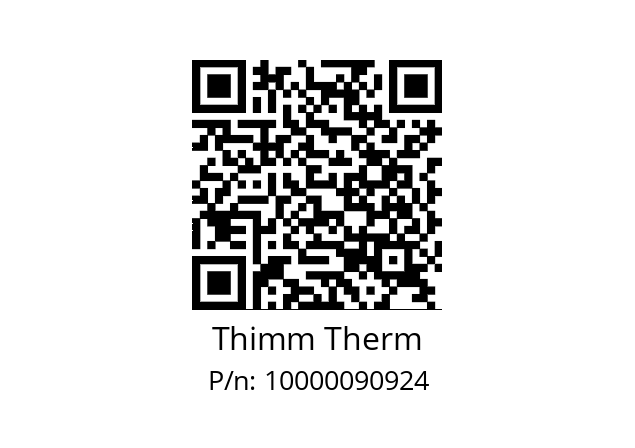   Thimm Therm 10000090924