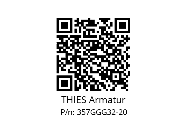   THIES Armatur 357GGG32-20