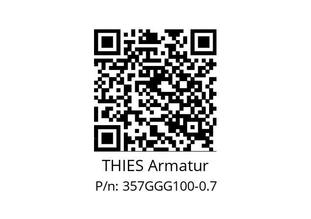   THIES Armatur 357GGG100-0.7