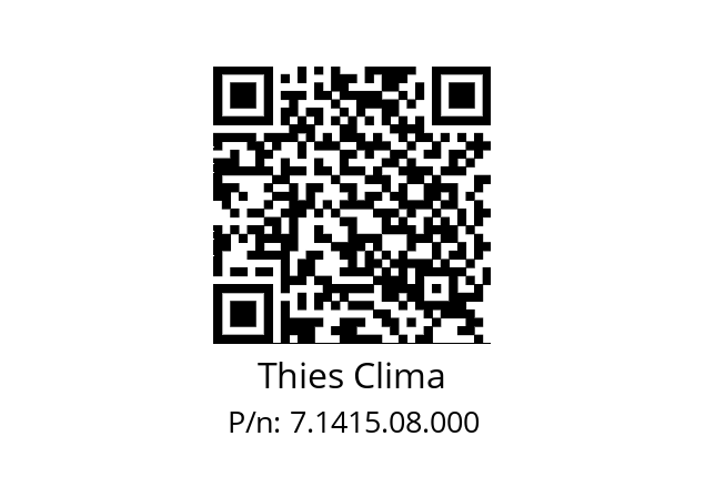   Thies Clima 7.1415.08.000