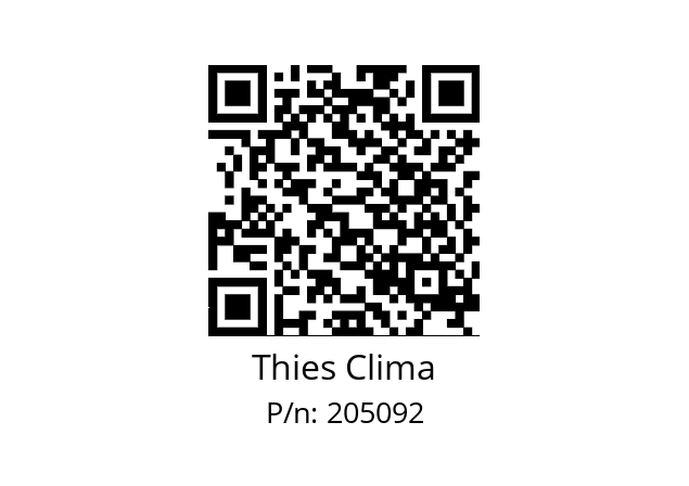   Thies Clima 205092