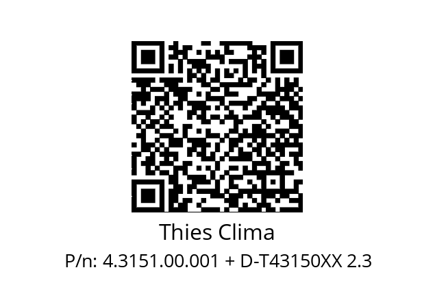   Thies Clima 4.3151.00.001 + D-T43150XX 2.3