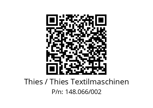   Thies / Thies Textilmaschinen 148.066/002