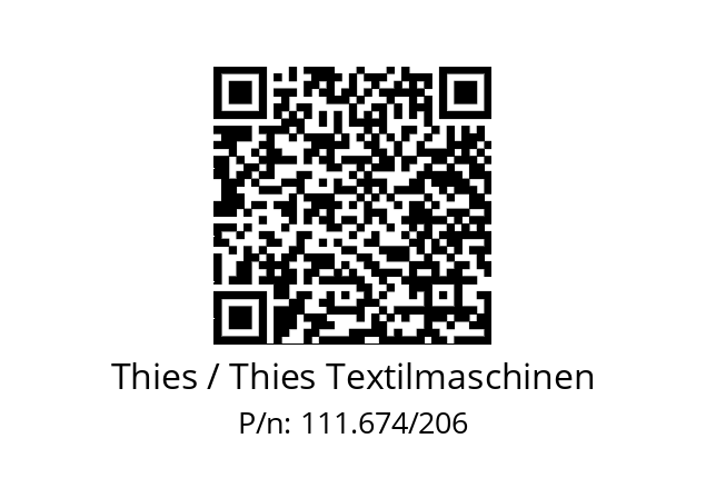   Thies / Thies Textilmaschinen 111.674/206