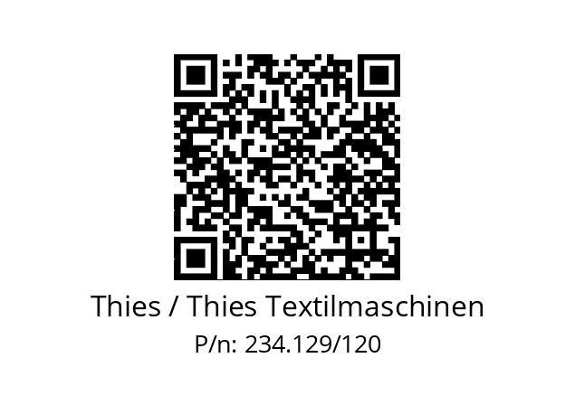   Thies / Thies Textilmaschinen 234.129/120