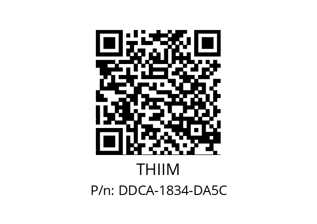   THIIM DDCA-1834-DA5C