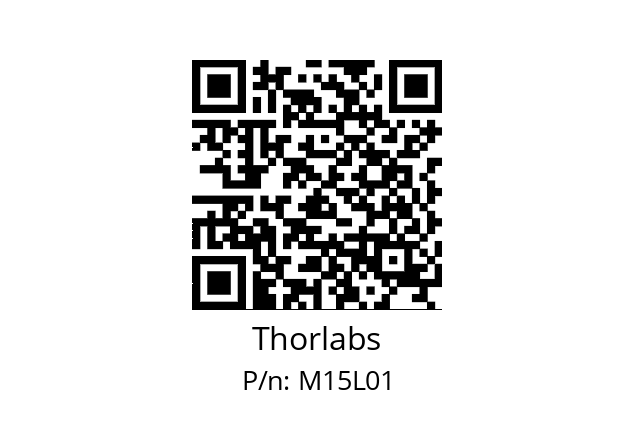   Thorlabs M15L01