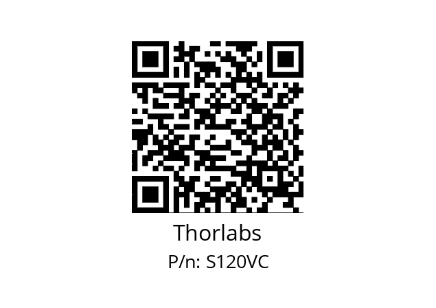   Thorlabs S120VC