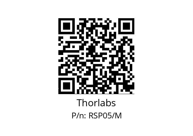   Thorlabs RSP05/M