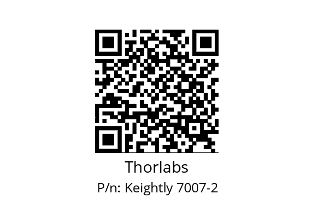   Thorlabs Keightly 7007-2