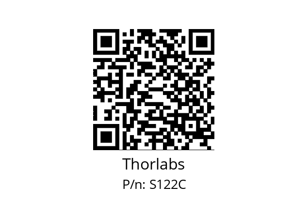   Thorlabs S122C