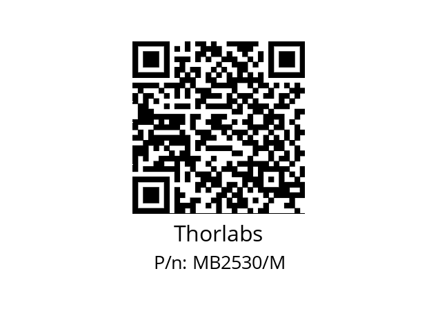   Thorlabs MB2530/M