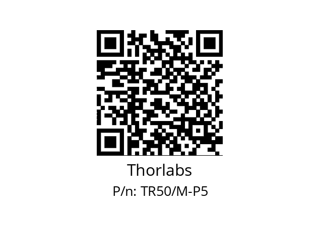   Thorlabs TR50/M-P5