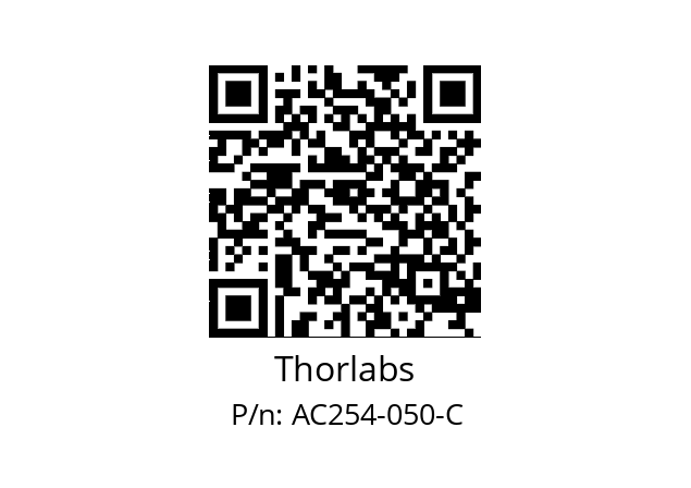   Thorlabs AC254-050-C