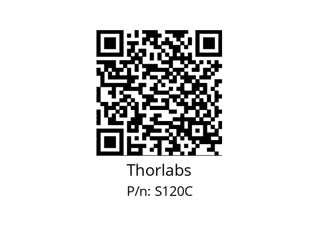   Thorlabs S120C