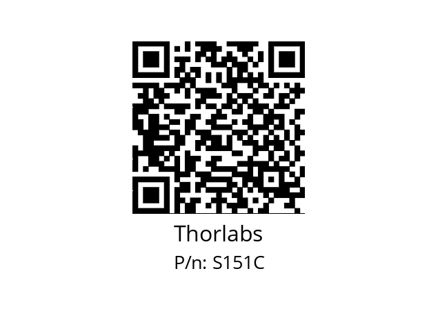   Thorlabs S151C