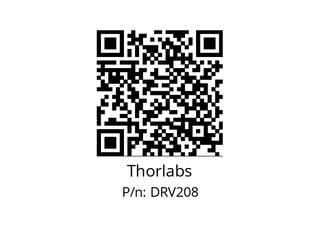   Thorlabs DRV208