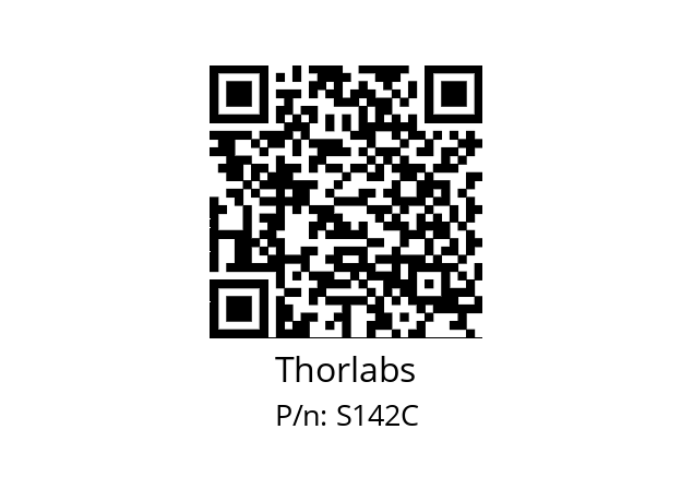   Thorlabs S142C