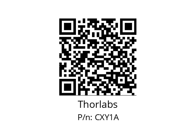   Thorlabs CXY1A