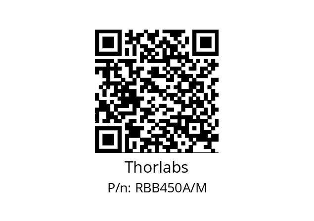   Thorlabs RBB450A/M