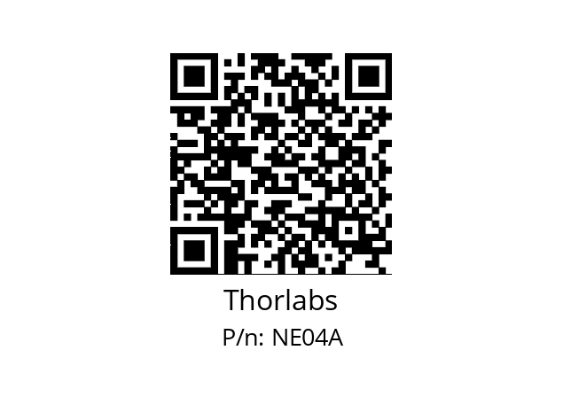   Thorlabs NE04A