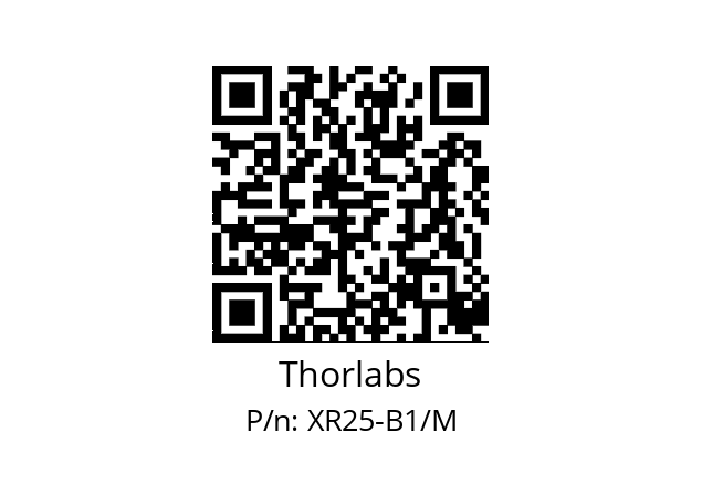   Thorlabs XR25-B1/M