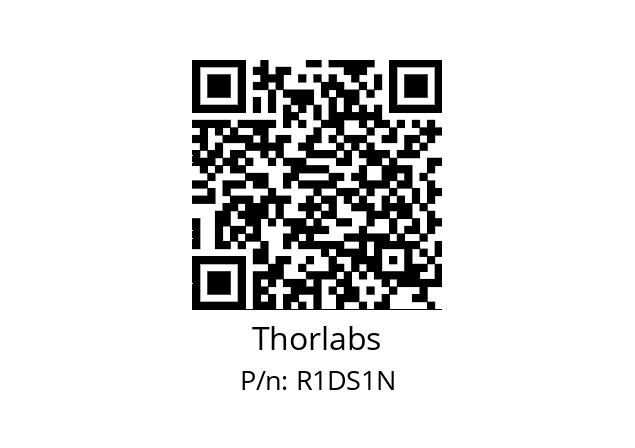   Thorlabs R1DS1N