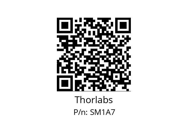   Thorlabs SM1A7