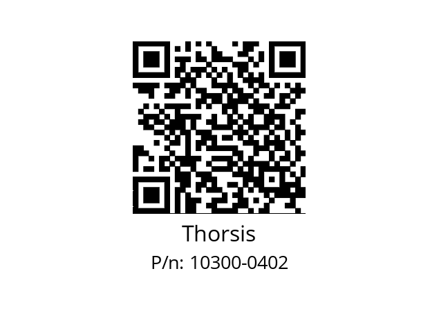   Thorsis 10300-0402