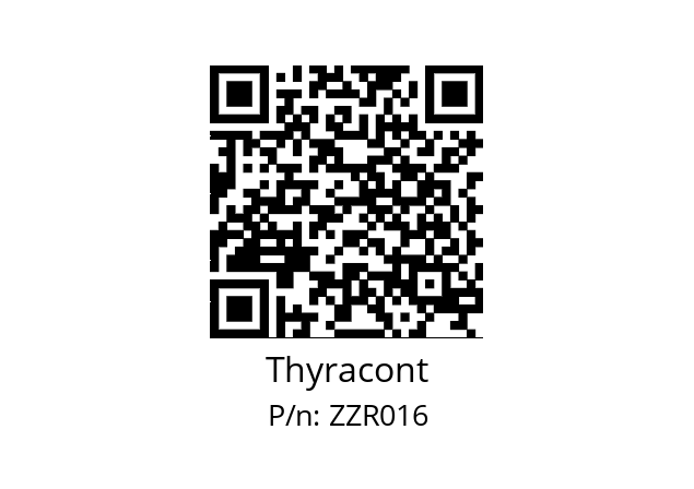   Thyracont ZZR016