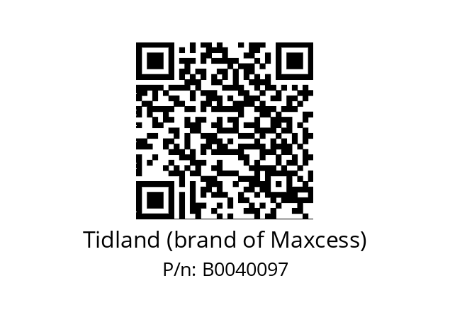   Tidland (brand of Maxcess) B0040097