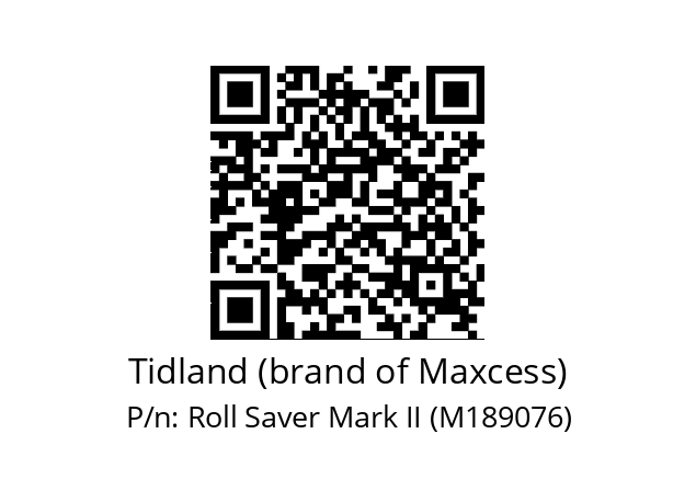   Tidland (brand of Maxcess) Roll Saver Mark II (M189076)