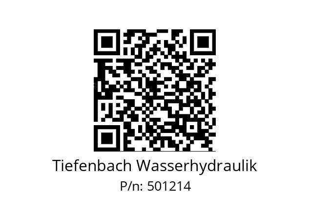   Tiefenbach Wasserhydraulik 501214