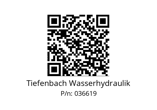   Tiefenbach Wasserhydraulik 036619