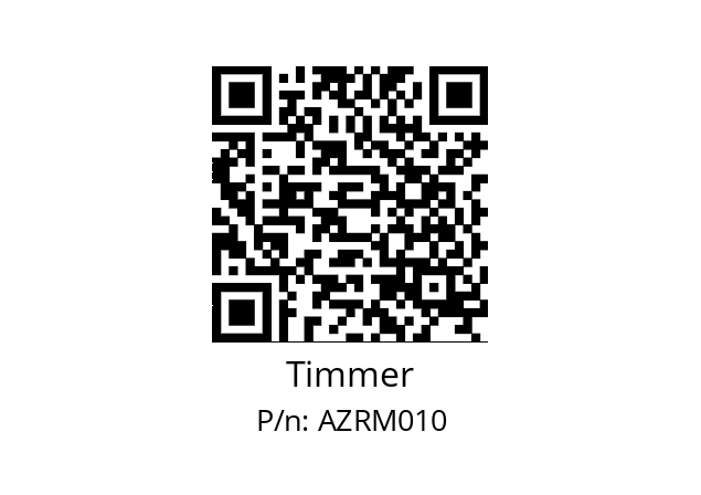   Timmer AZRM010