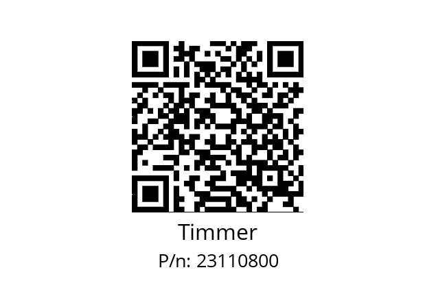   Timmer 23110800