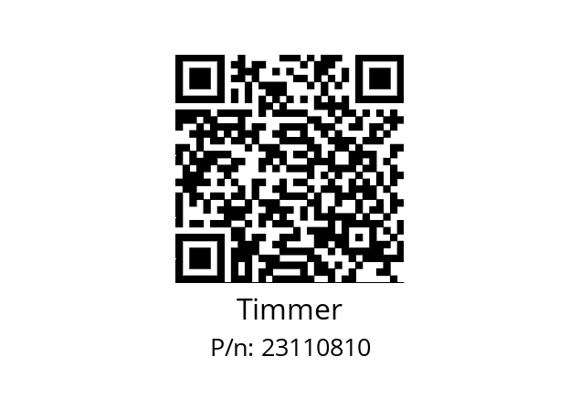   Timmer 23110810