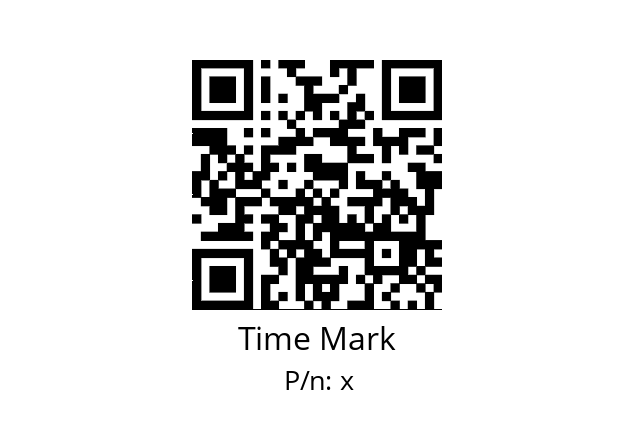   Time Mark х