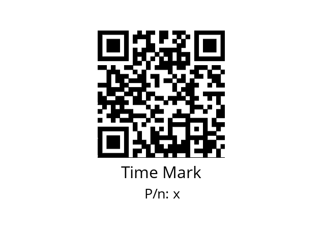   Time Mark х