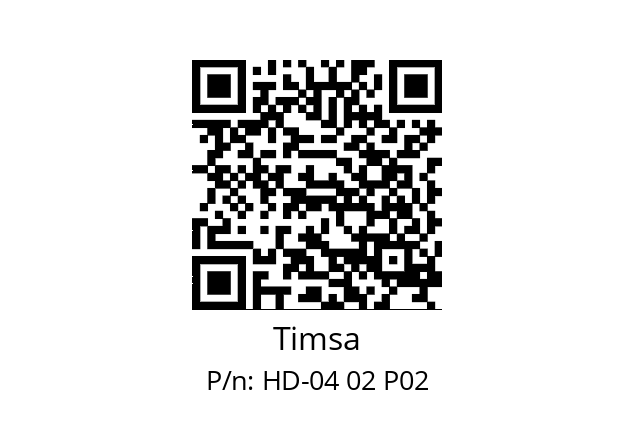   Timsa HD-04 02 P02